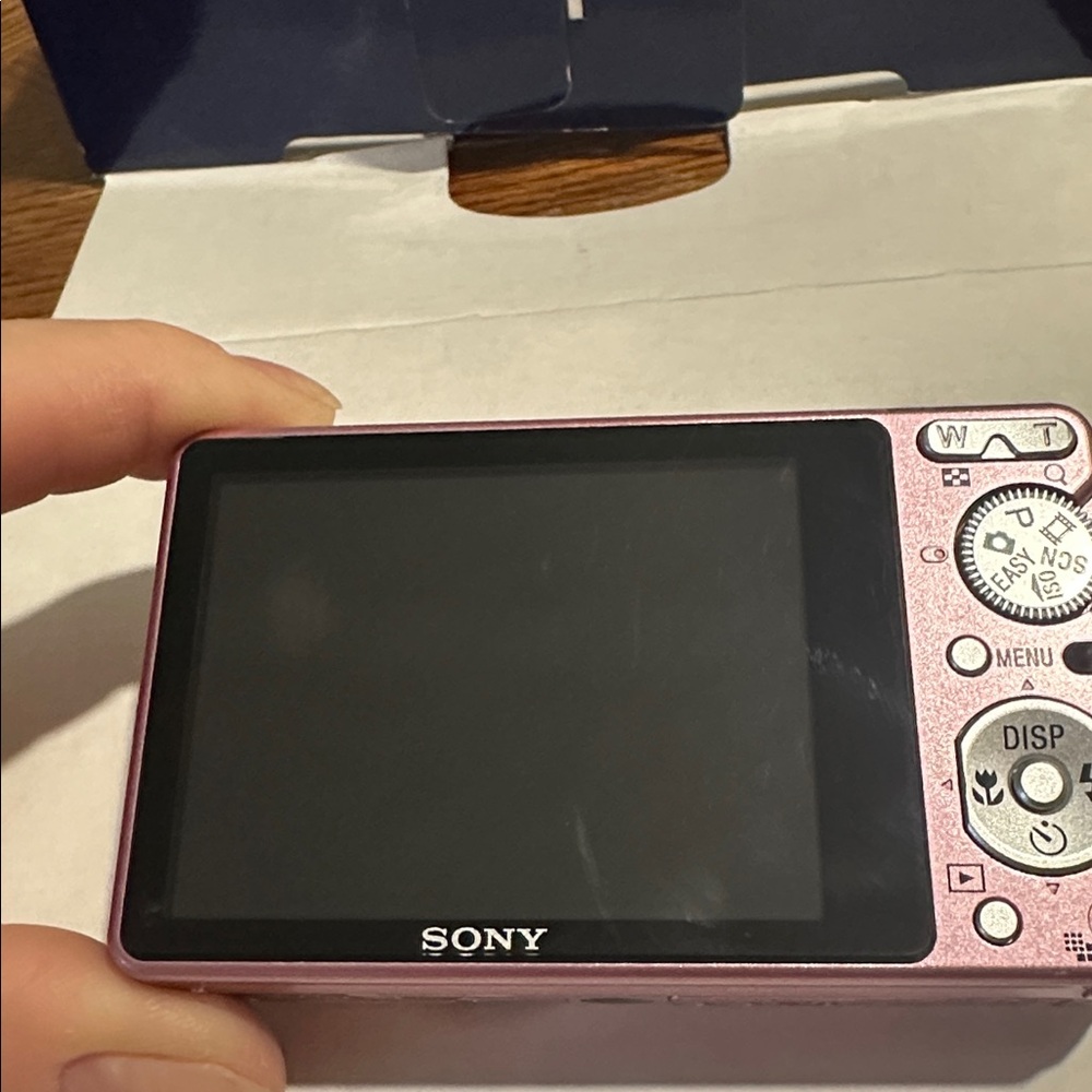 Sony Cyber-shot PINK DSC-S950 Original box manual battery charger bag PARTS ONLY - Picture 12 of 16